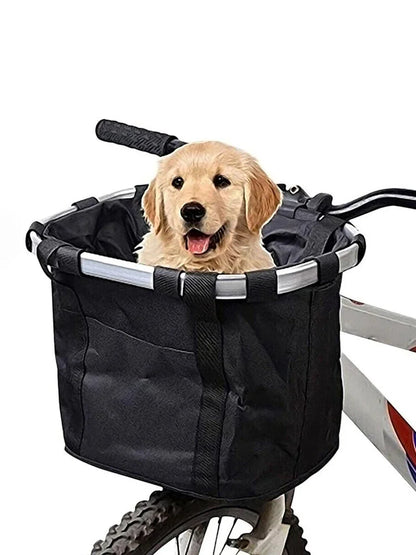 Bicycle Front Basket Bike Small Pet Dog