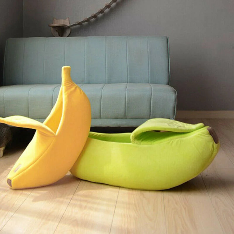 Funny Banana Cat Bed