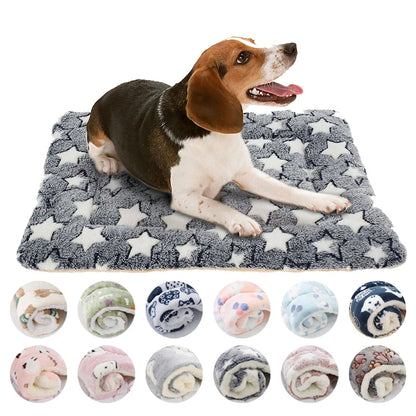 Soft Flannel Pet Sleeping Mat