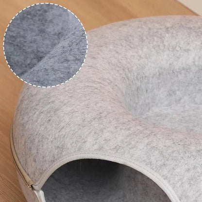 Donut Cat Tunnel Bed