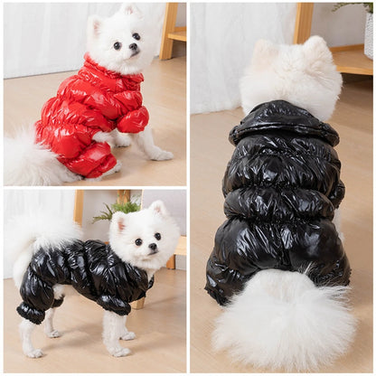 Winter Pet Dog Clothes Warm Jacket