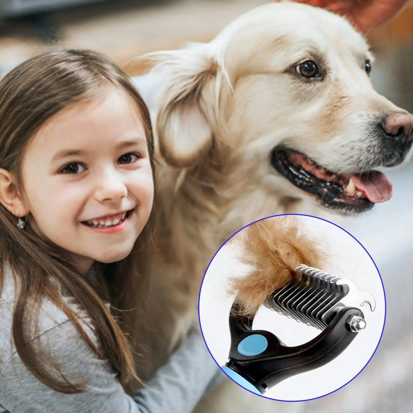 Pet Deshedding Brush