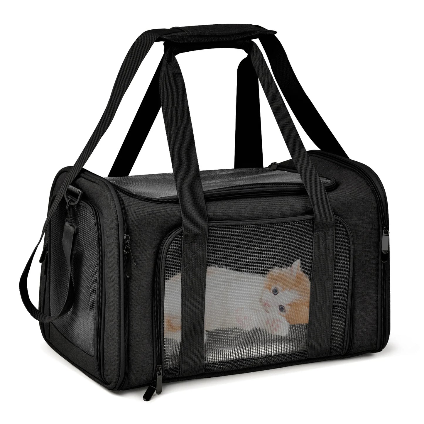 Dog Carrier Bag Soft Side Backpack