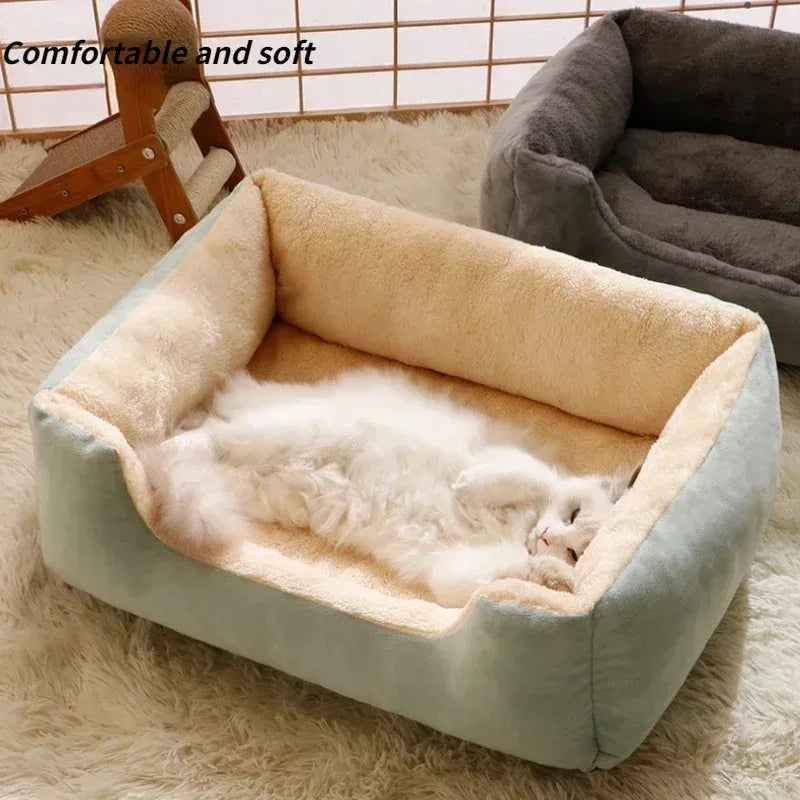 Plush Cat Bed