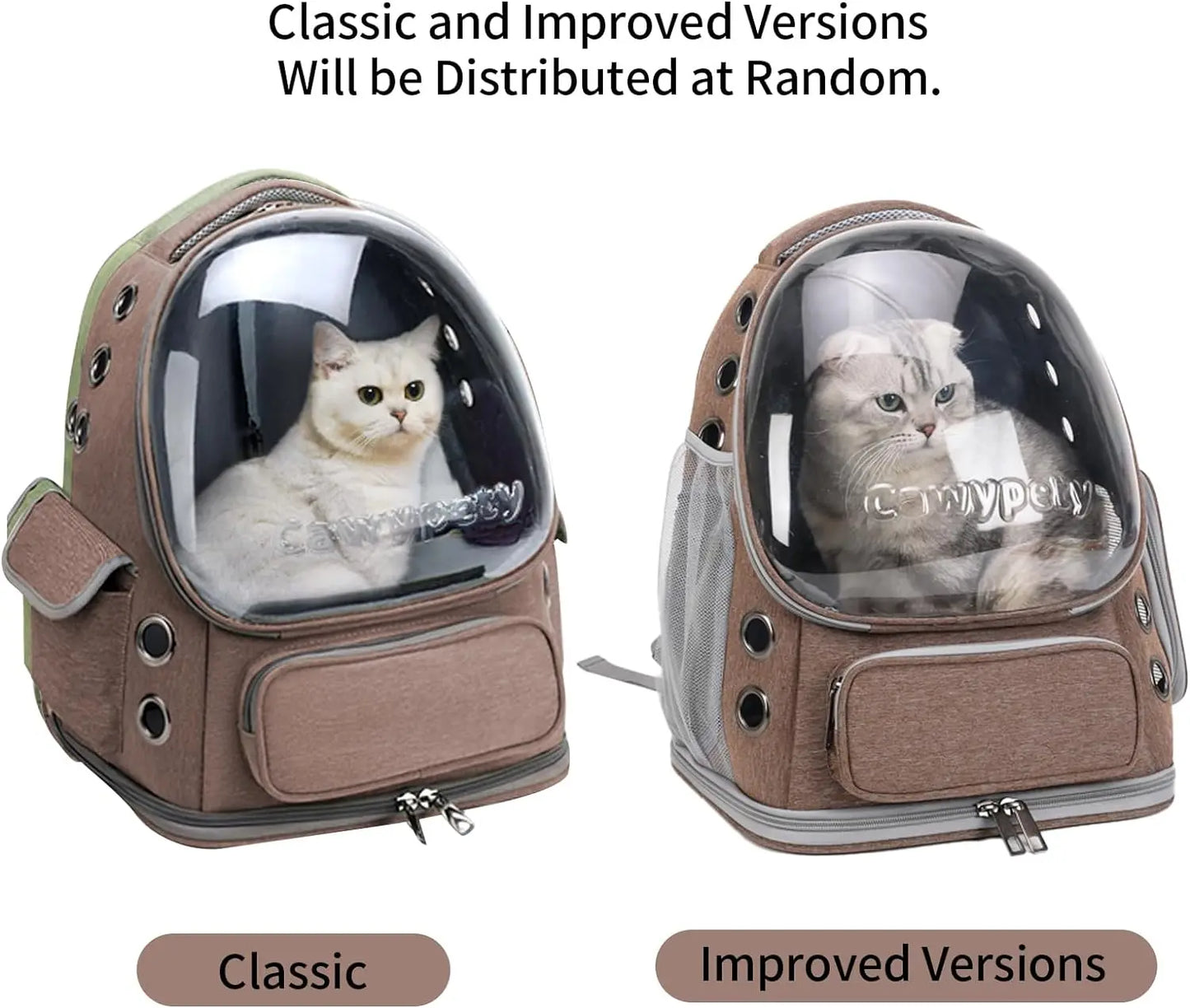 Transparent Folding Pet Carrier Backpack