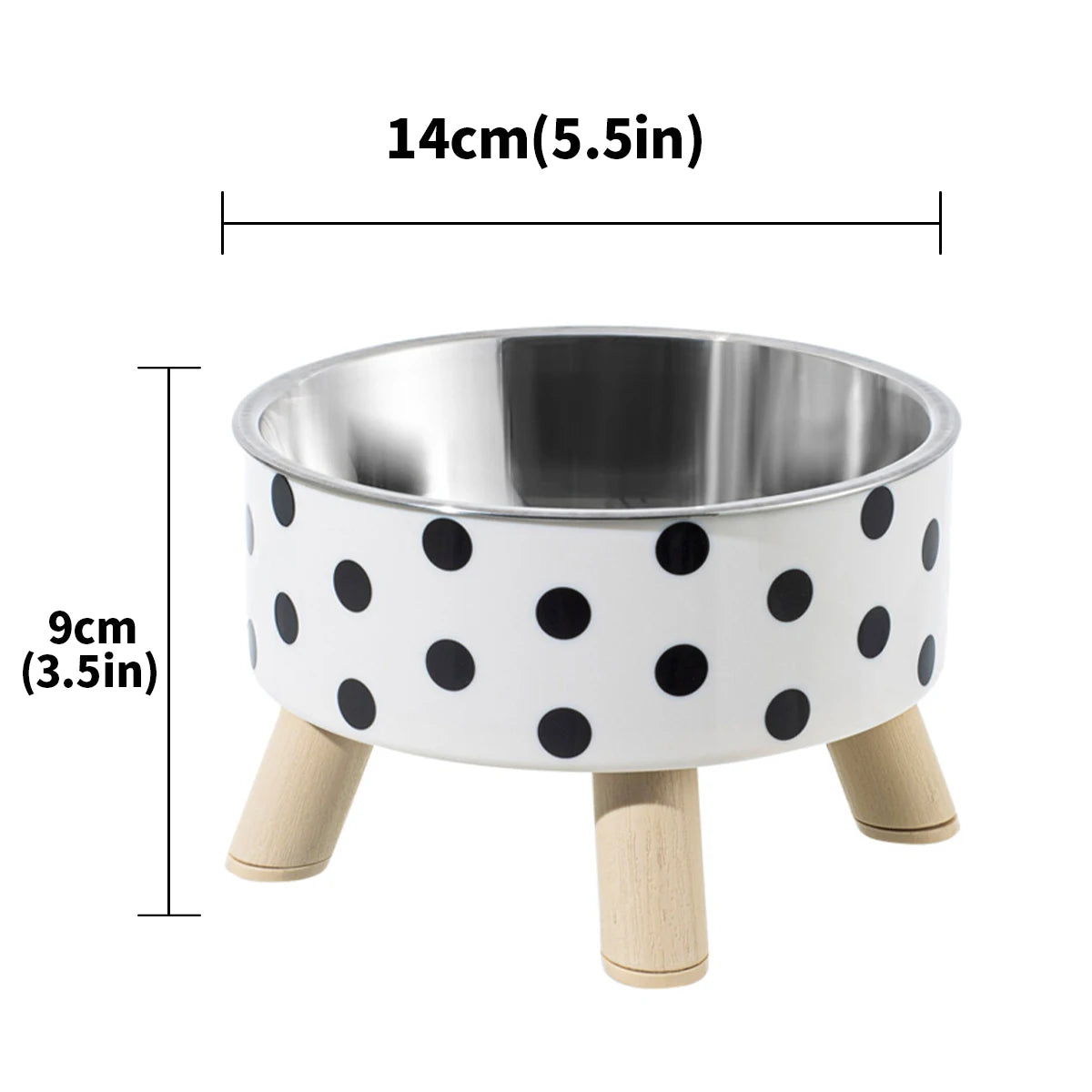 Non-Slip Stainless Steel Pet Bowl