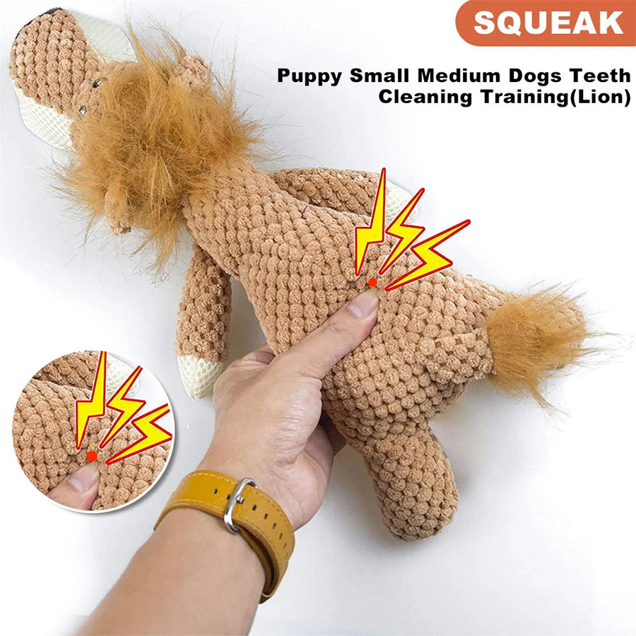 Plush Squeaky Dog Toy