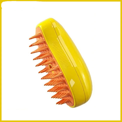 3-in-1 Electric Pet Steam Brush