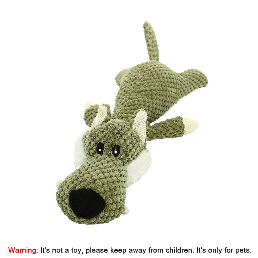 Plush Squeaky Dog Toy