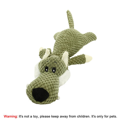 Plush Squeaky Dog Toy