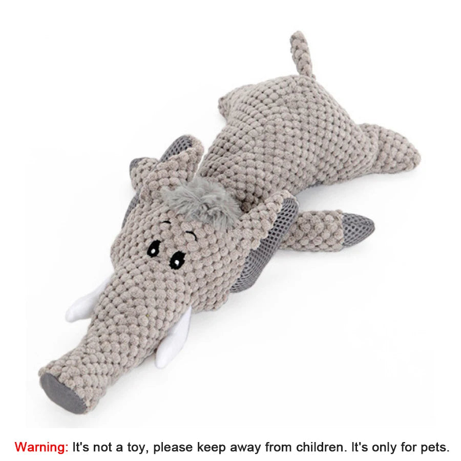 Plush Squeaky Dog Toy