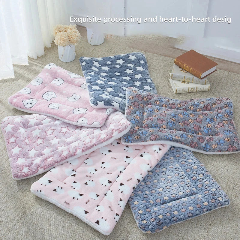 Soft Flannel Pet Sleeping Mat