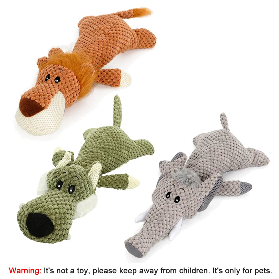 Plush Squeaky Dog Toy