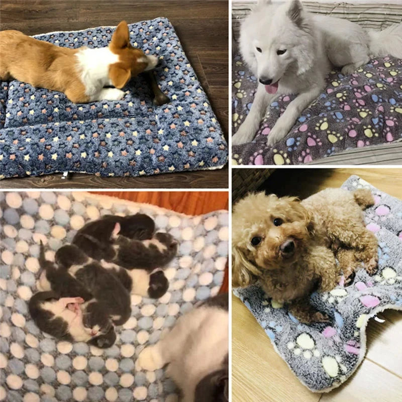 Soft Flannel Pet Sleeping Mat