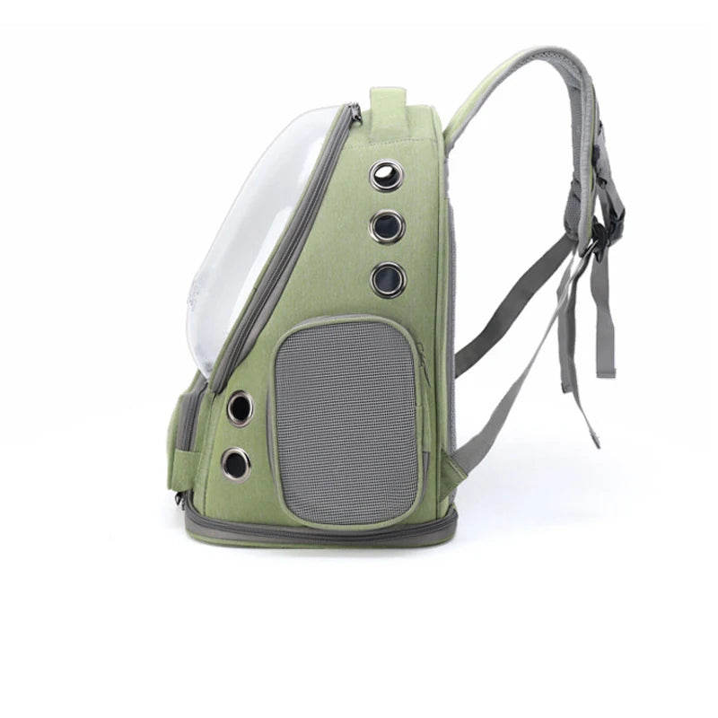 Transparent Folding Pet Carrier Backpack