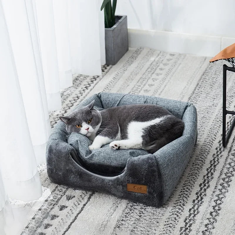 Cozy Triangle Cat Nest