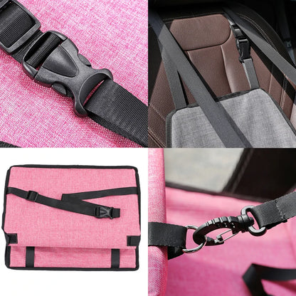 Foldable Dog Car Seat Carrier Hammock