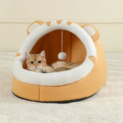 Warm Cat Cave Bed