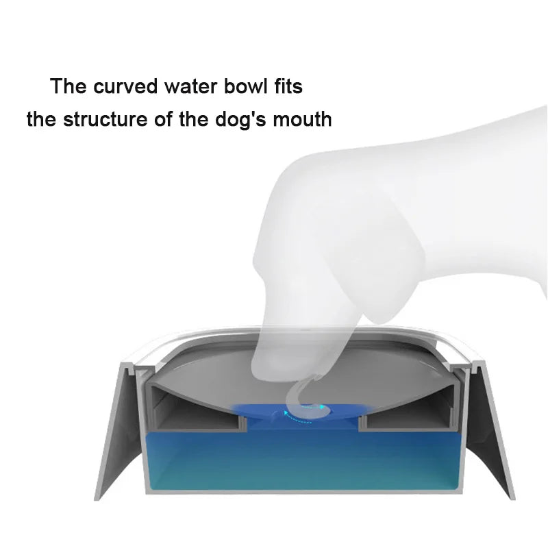 Anti-Spill Floating Water Bowl