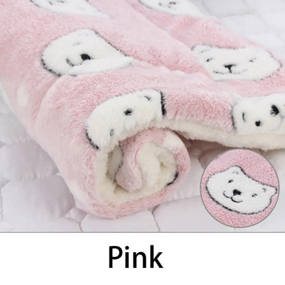 Soft Flannel Pet Sleeping Mat