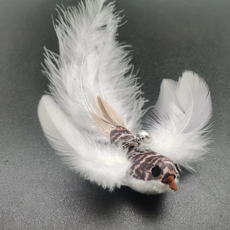 Interactive Feather Cat Wand