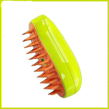 3-in-1 Electric Pet Steam Brush