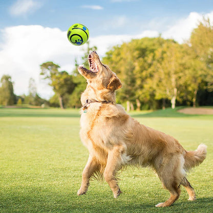 Interactive Wobble Giggle Ball Dog Toy